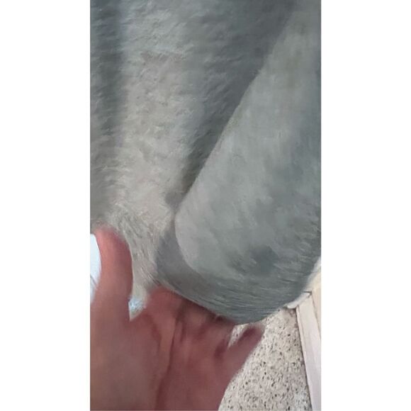 NORTHFACE WOMENS LONG SLEEVE ATHLETIC TOP THUMB HOLES GRAY PINK SZ L - Picture 3 of 9